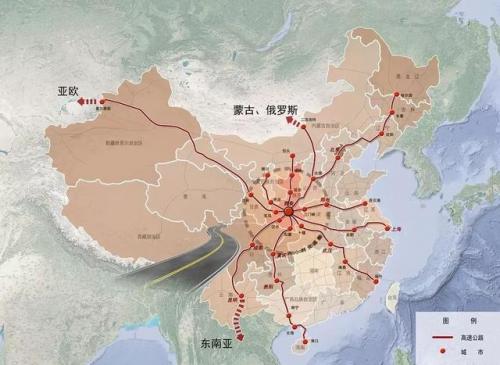 秦岭隧道(秦岭山脉高清地图全图)插图22