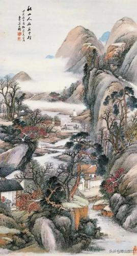 国画山水(国画山水入门)插图