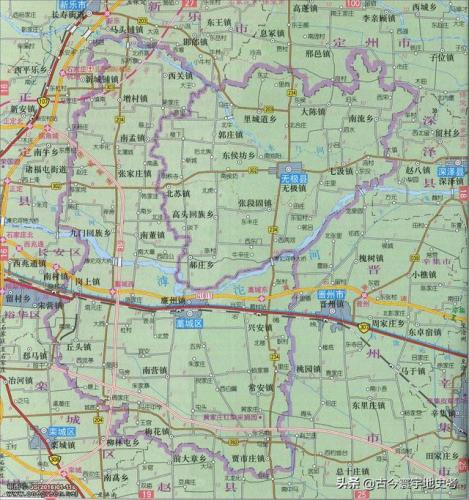邯郸市区地图(中国地图高清全图可放大)插图11