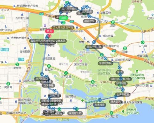 深圳市公交车(深圳m456公交车路线)插图2