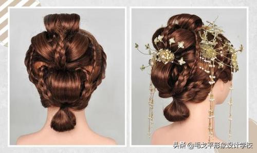 中式新娘发型图片(十二种仙女发型)插图22