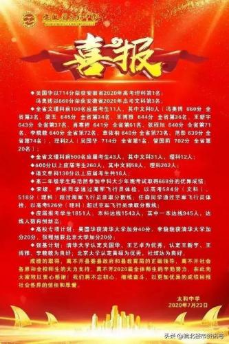 临泉高中普高排名前十(临泉高中学校排名前十名)插图5