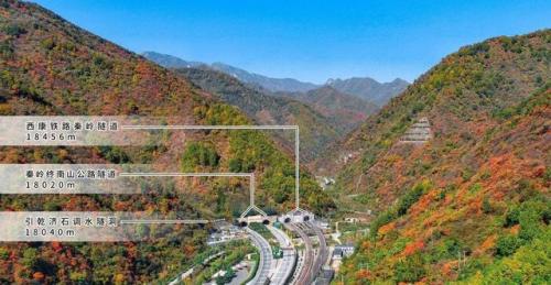 秦岭隧道(秦岭山脉高清地图全图)插图1