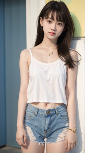 吊带背心(吊带背心女学生内外穿打底衫)插图5