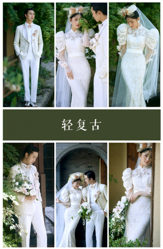 婚纱照风格(婚纱礼服)插图1