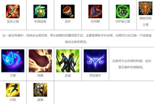 LOL手游琴女最新出装和天赋推荐(ad琴女出装)插图2