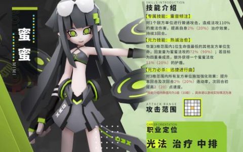 凹凸世界蜜蜜技能介绍(凹凸世界你和谁最配)