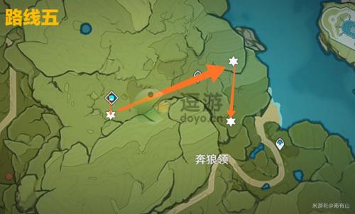原神苹果最新采集路线攻略2022(东瘟疫采集路线)插图5