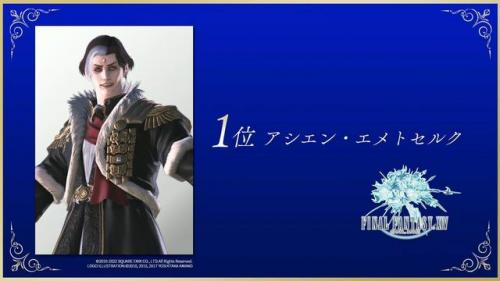 ff14排行榜(最终幻想最高人气主角)插图1