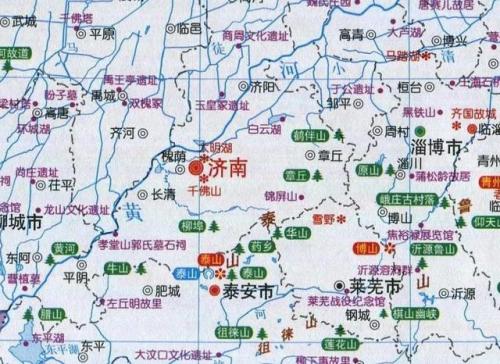 济南市旅游地图(中国旅游地图高清全图可放大)插图2