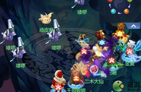 梦幻西游网页版小试牛刀顽皮魔阵容打法攻略(梦幻西游平民5开组合)插图