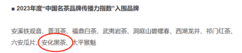 安化黑茶品牌排行榜(安化黑茶什么牌子的最正宗)插图1
