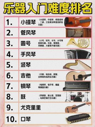 简单乐器排行榜(最易学的吹奏乐器)插图