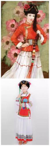少数民族服装图片(56个民族服装真人图片)插图39