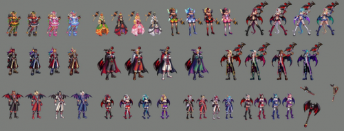 dnf所有国庆套外观大图(dnf天5全职业外观)插图4