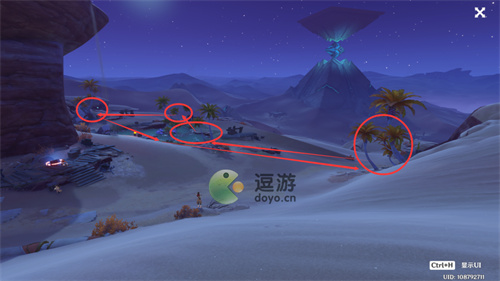 原神柽木快速收集路线图一览(原神杉木在哪里)插图1