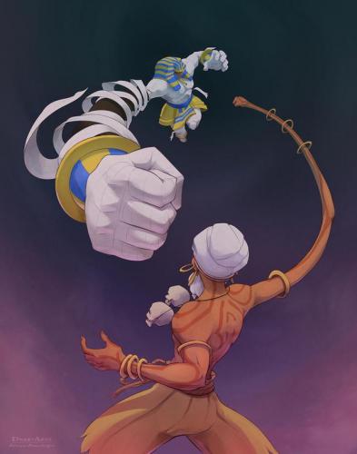 拳皇13怎么才能把衣服打掉(八神庵和琼的背景故事)插图19