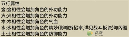 武义九州五行属性增益及减损规律说明(武当火属性系数)插图1