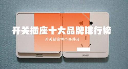 十大插座品牌排行榜(中国开关10大品牌)插图