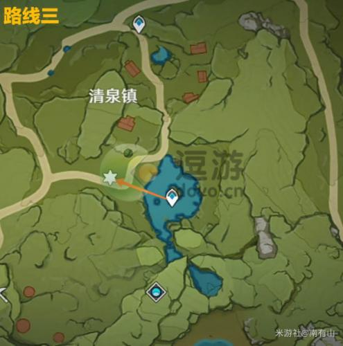原神苹果最新采集路线攻略2022(东瘟疫采集路线)插图3