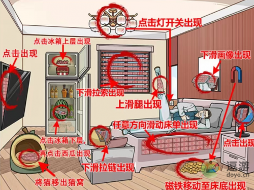 玩梗高手私房钱卧室通关攻略(老婆的私房钱游戏答案)插图