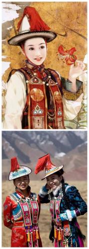 少数民族服装图片(56个民族服装真人图片)插图54