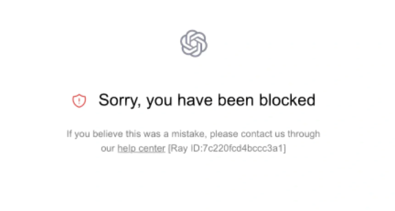 ChatGPT被锁beenblocked怎么解决(blockchain登录没反应)插图