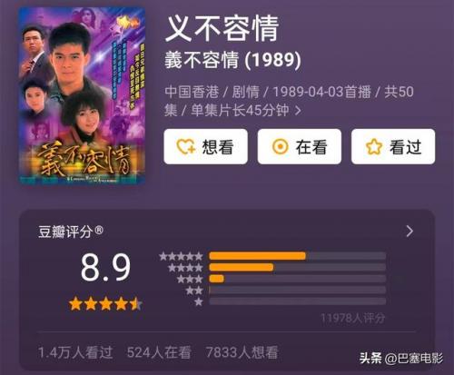 港台经典电视剧排行榜(10大香港最好看电视剧)插图44