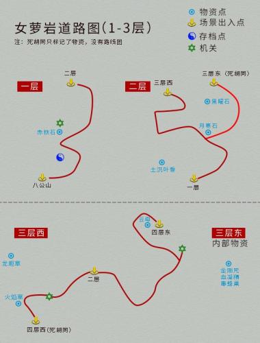 仙剑四迷宫地图详解(仙剑1试炼窟)插图10