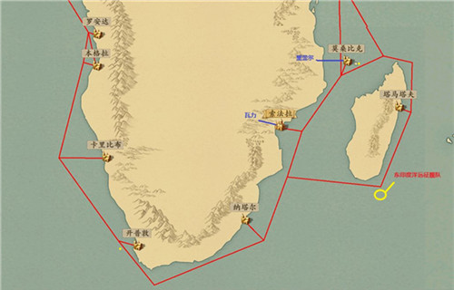 梦回大航海神秘舰队位置一览(梦回大航海分舰队有什么用)插图4