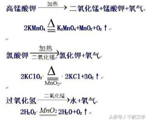 高锰酸钾制取氧气化学式(高锰酸钾和锰酸钾一样吗)插图