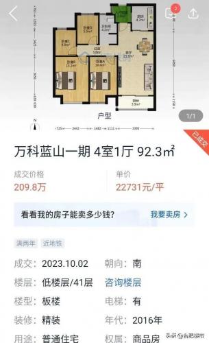 合肥房价排行榜(合肥市楼盘价格一览表)插图6