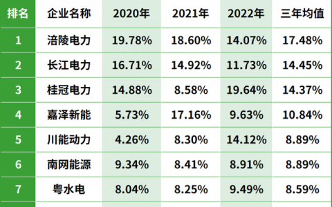 电力投资排名前十企业(中国500强企业排名)