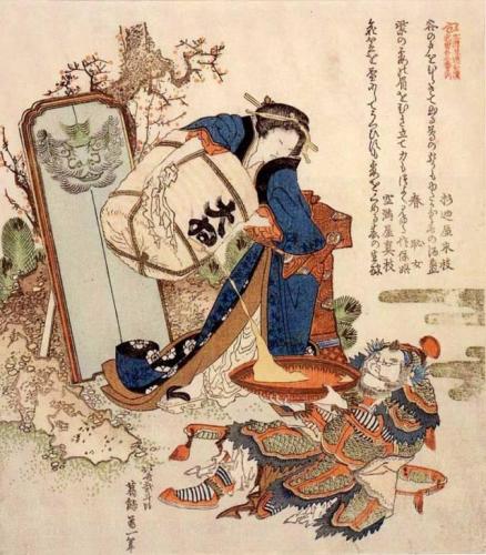 浮世绘春画(卧室鸳鸯戏水挂画)插图2