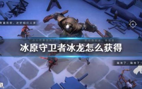 冰原守卫者神奇冰龙怎么获得(冰原火龙怎么打)