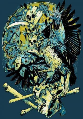 骷髅图片简笔画(骷髅头Q版)插图4