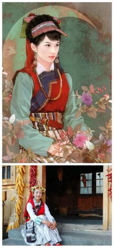 少数民族服装图片(56个民族服装真人图片)插图13