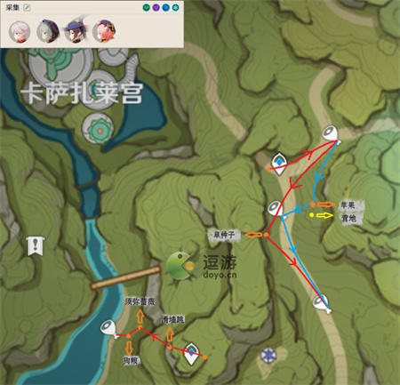 原神香辛果快速收集路线分享(原神意外的收获前往香菱提到的地方)插图1