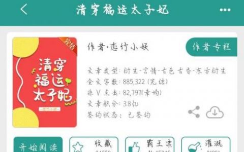 清穿太子妃(清穿太子妃沈皎皎全文阅读)