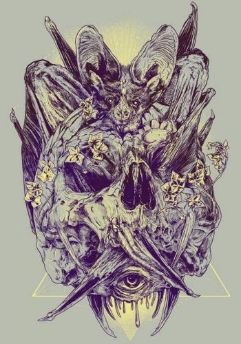 骷髅图片简笔画(骷髅头Q版)插图7