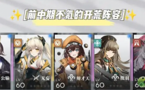 行界开荒阵容推荐(开荒高手最高评分阵容)