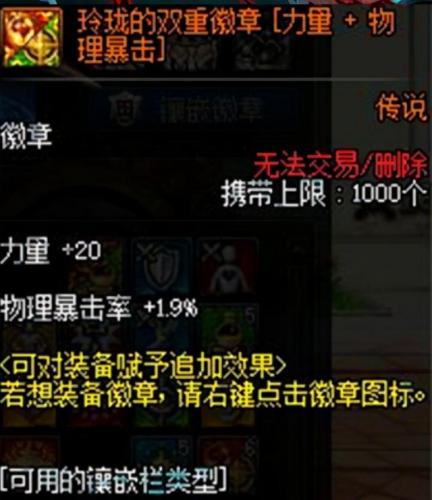 徽章怎么佩戴dnf(dnf徽章重铸无法镶嵌)插图8