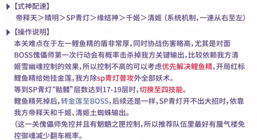 阴阳师傀儡师秘闻通关阵容推荐(阴阳师 傀儡师在哪里打)插图5