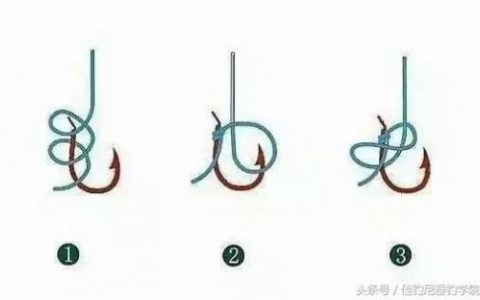 怎样绑鱼钩(怎样绑八字环)