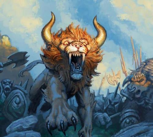 魔兽世界奥丹姆的狮子(魔兽世界十字路口白狮子好吗)插图3