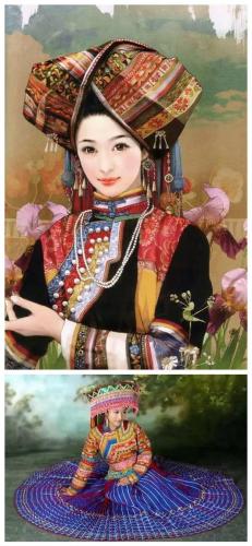 少数民族服装图片(56个民族服装真人图片)插图5