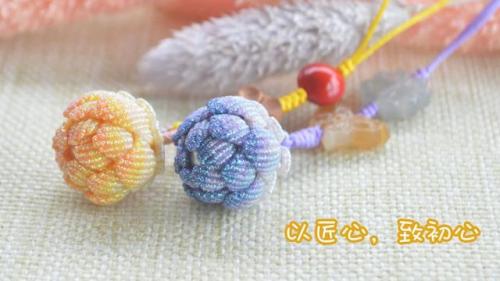 如何编手机链(手机手链的编织方法)插图