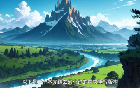 玄幻小说完结版排行榜(天王神途)