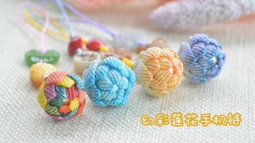 如何编手机链(手机手链的编织方法)插图15