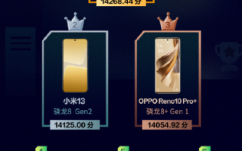 手机运行速度排行榜(目前运行速度最快的手机)